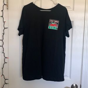 Keith Haring “Big Apple” Short Sleeve Back Art Graphic Tee